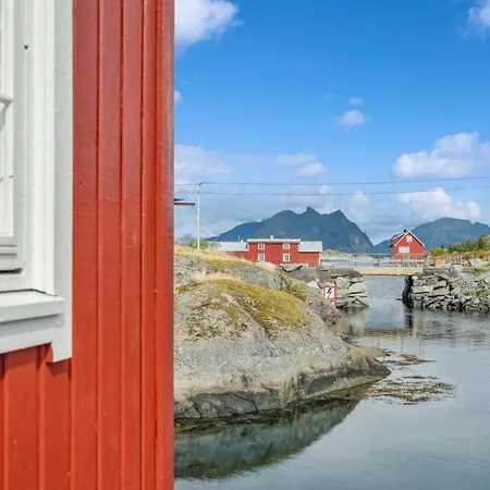 Ytterviks Rorbu Lofoten Private Sauna & Free Elektric Carcharging 度假居