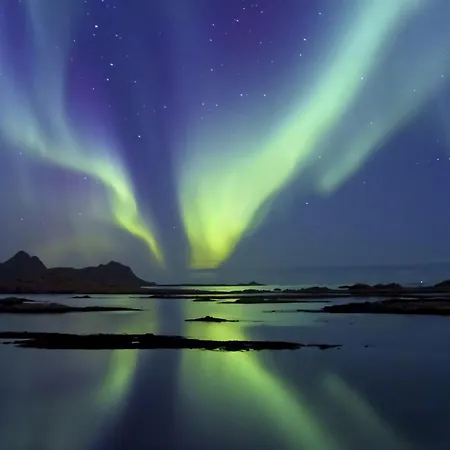 Ytterviks Rorbu Lofoten Private Sauna & Free Elektric Carcharging 度假居 斯塔姆松